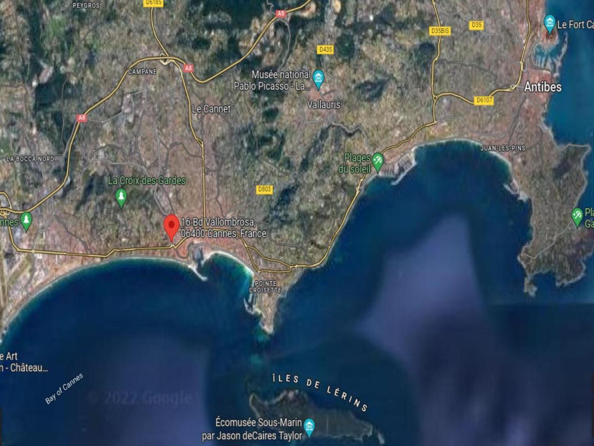 Cozy Studio Apartment In Cannes - Ac-Self Check-In Exteriör bild