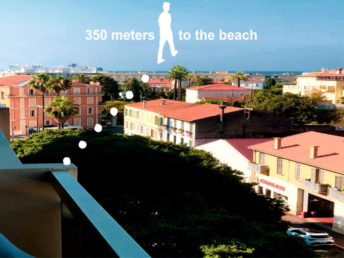 Cozy Studio Apartment In Cannes - Ac-Self Check-In Exteriör bild
